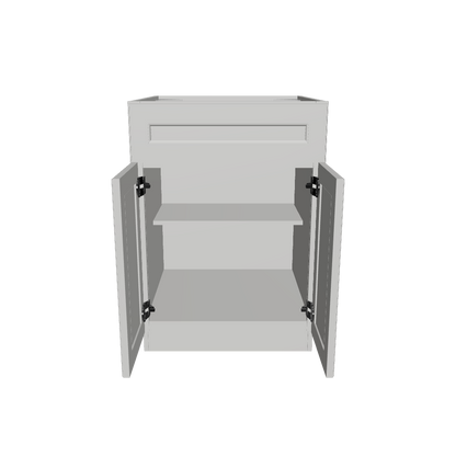 Base Kitchen Cabinet B24 Milan Pearl 24 in. width 34.5 in. height 24 in. depth