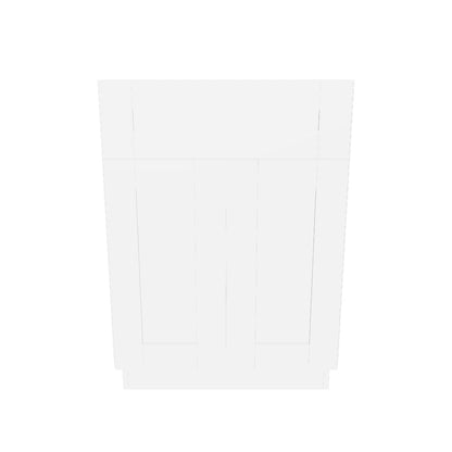 Base Kitchen Cabinet B24 Alpina White LessCare 24 in. width 34.5 in. height 24 in. depth