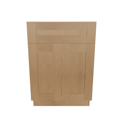 Base Kitchen Cabinet B24 Shaker Toffee 24 in. width 34.5 in. height 24 in. depth