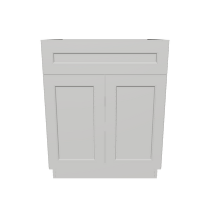 Base Kitchen Cabinet B27 Milan Pearl 27 in. width 34.5 in. height 24 in. depth