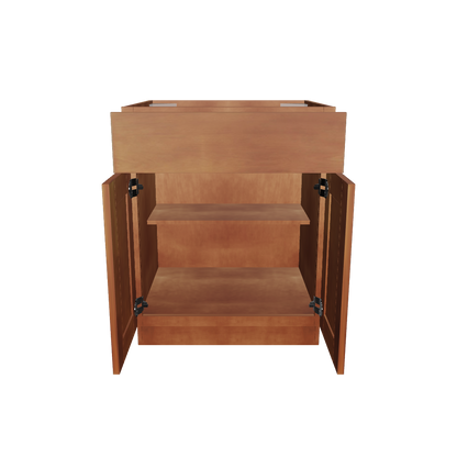 Base Kitchen Cabinet B27 Newport LessCare 27 in. width 34.5 in. height 24 in. depth