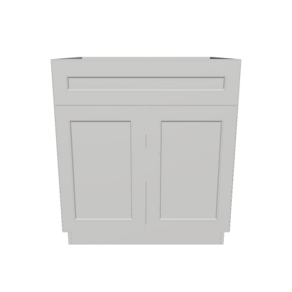 Base Kitchen Cabinet B30 Milan Pearl 30 in. width 34.5 in. height 24 in. depth