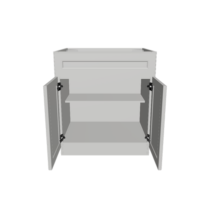 Base Kitchen Cabinet B30 Milan Pearl 30 in. width 34.5 in. height 24 in. depth