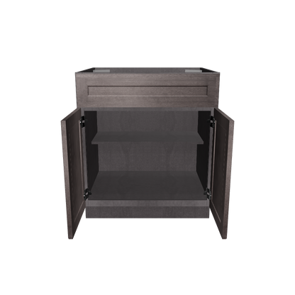 Base Kitchen Cabinet B30 Milan Slate 30 in. width 34.5 in. height 24 in. depth