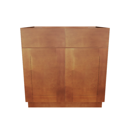 Base Kitchen Cabinet B33 Newport LessCare 33 in. width 34.5 in. height 24 in. depth