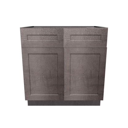 Base Kitchen Cabinet B33 Milan Slate 33 in. width 34.5 in. height 24 in. depth