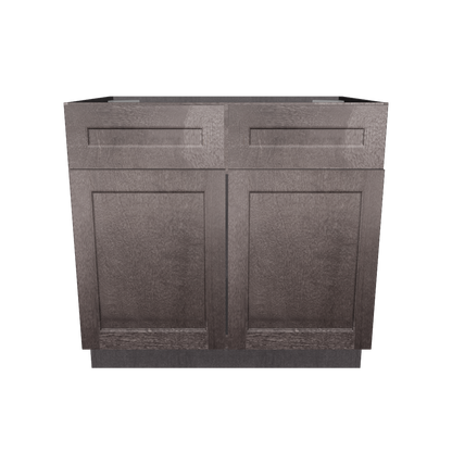 Base Kitchen Cabinet B36 Milan Slate 36 in. width 34.5 in. height 24 in. depth