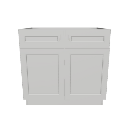 Base Kitchen Cabinet B36 Milan Pearl 36 in. width 34.5 in. height 24 in. depth