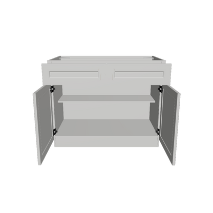 Base Kitchen Cabinet B42 Milan Pearl 42 in. width 34.5 in. height 24 in. depth