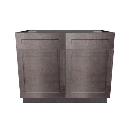 Base Kitchen Cabinet B42 Milan Slate 42 in. width 34.5 in. height 24 in. depth