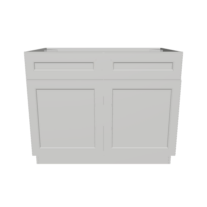 Base Kitchen Cabinet B42 Milan Pearl 42 in. width 34.5 in. height 24 in. depth