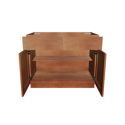 Base Kitchen Cabinet B42 Newport LessCare 42 in. width 34.5 in. height 24 in. depth