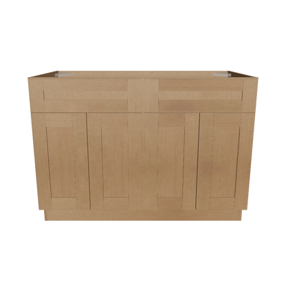 Base Kitchen Cabinet B48 Shaker Toffee 48 in. width 34.5 in. height 24 in. depth