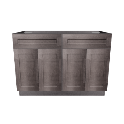 Base Kitchen Cabinet B48 Milan Slate 48 in. width 34.5 in. height 24 in. depth