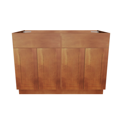 Base Kitchen Cabinet B48 Newport LessCare 48 in. width 34.5 in. height 24 in. depth