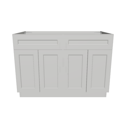 Base Kitchen Cabinet B48 Milan Pearl 48 in. width 34.5 in. height 24 in. depth