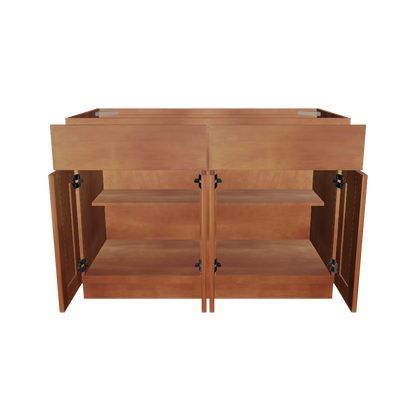 Base Kitchen Cabinet B48 Newport LessCare 48 in. width 34.5 in. height 24 in. depth