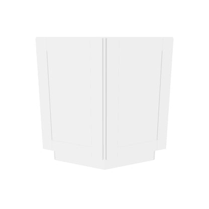 Base End Kitchen Cabinet BECF24 Alpina White LessCare 24 in. width 34.5 in. height 24 in. depth