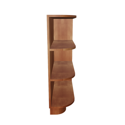 What-Not Shelf Base Kitchen Cabinet BWNT9 Newport LessCare 9 in. width 34.5 in. height 24 in. depth