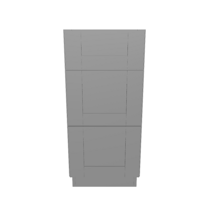 Drawer Base Kitchen Cabinet DB15 Colonial Gray LessCare 15 in. width 34.5 in. height 24 in. depth