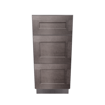 Drawer Base Kitchen Cabinet DB15 Milan Slate 15 in. width 34.5 in. height 24 in. depth