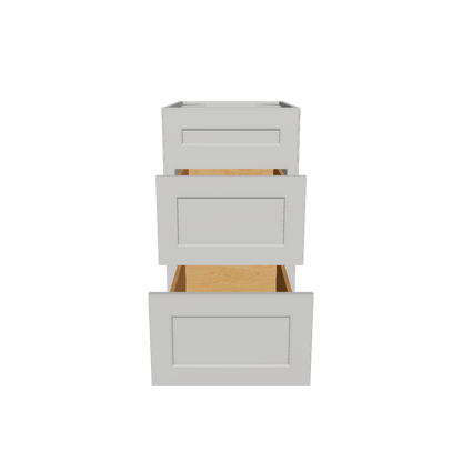 Drawer Base Kitchen Cabinet DB18 Milan Pearl 18 in. width 34.5 in. height 24 in. depth