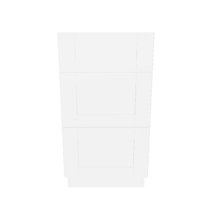 Drawer Base Kitchen Cabinet DB18 Alpina White LessCare 18 in. width 34.5 in. height 24 in. depth