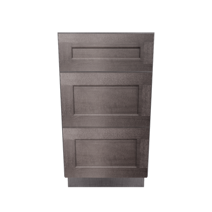 Drawer Base Kitchen Cabinet DB18 Milan Slate 18 in. width 34.5 in. height 24 in. depth