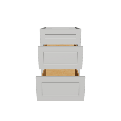 Drawer Base Kitchen Cabinet DB21 Milan Pearl 21 in. width 34.5 in. height 24 in. depth