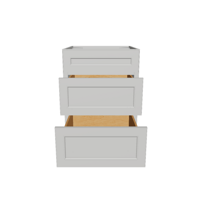 Drawer Base Kitchen Cabinet DB24 Milan Pearl 24 in. width 34.5 in. height 24 in. depth
