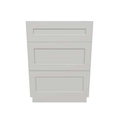 Drawer Base Kitchen Cabinet DB24 Milan Pearl 24 in. width 34.5 in. height 24 in. depth