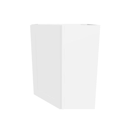 Diagonal Corner Kitchen Cabinet DC2430 Alpina White LessCare 24 in. width 30 in. height 12 in. depth