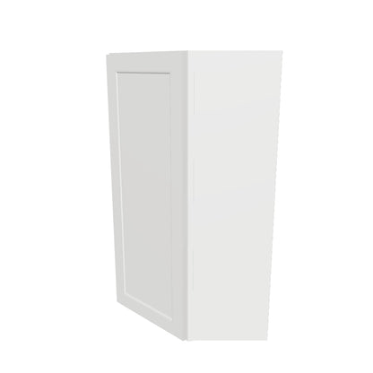 Diagonal Corner Kitchen Cabinet DC2442 Milan Pearl 24 in. width 42 in. height 12 in. depth