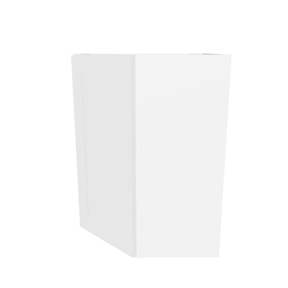 Diagonal Corner Kitchen Cabinet DC2736 Alpina White LessCare 27 in. width 36 in. height 15 in. depth