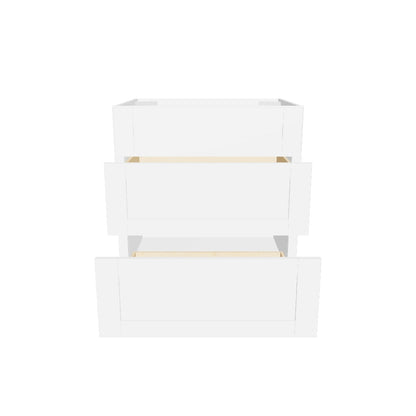 Linen Range Base Kitchen Cabinet LRB30 Alpina White LessCare 30 in. width 34.5 in. height 24 in. depth