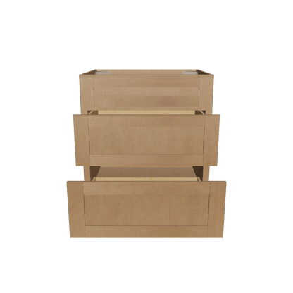 Linen Range Base Kitchen Cabinet LRB30 Shaker Toffee 30 in. width 34.5 in. height 24 in. depth