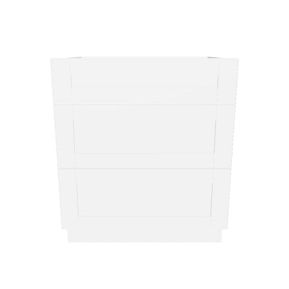 Linen Range Base Kitchen Cabinet LRB30 Alpina White LessCare 30 in. width 34.5 in. height 24 in. depth