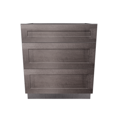Linen Range Base Kitchen Cabinet LRB30 Milan Slate 30 in. width 34.5 in. height 24 in. depth