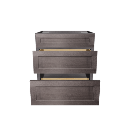 Linen Range Base Kitchen Cabinet LRB30 Milan Slate 30 in. width 34.5 in. height 24 in. depth