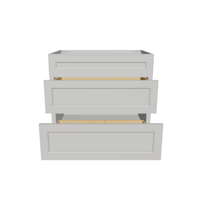Linen Range Base Kitchen Cabinet LRB36 Milan Pearl 36 in. width 34.5 in. height 24 in. depth