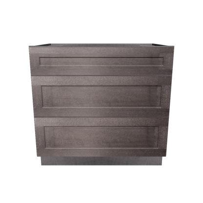 Linen Range Base Kitchen Cabinet LRB36 Milan Slate 36 in. width 34.5 in. height 24 in. depth