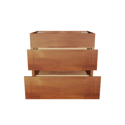 Linen Range Base Kitchen Cabinet LRB36 Newport LessCare 36 in. width 34.5 in. height 24 in. depth