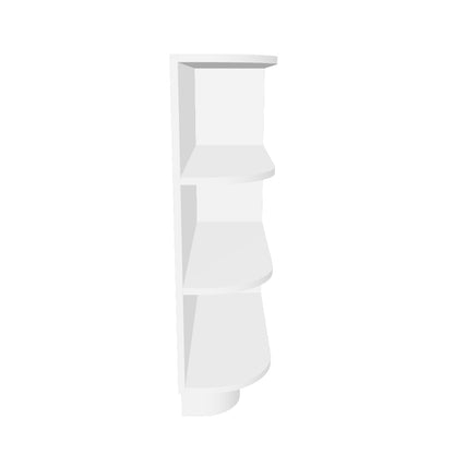 What-Not Shelf Base Kitchen Cabinet BWNT9 Alpina White LessCare 9 in. width 34.5 in. height 24 in. depth