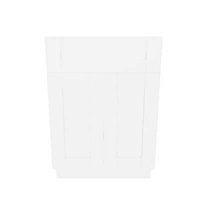 Sink Base Kitchen Cabinet SB24 Alpina White LessCare 24 in. width 34.5 in. height 24 in. depth