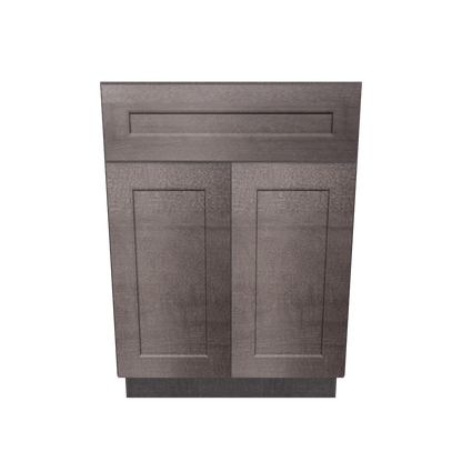Sink Base Kitchen Cabinet SB24 Milan Slate 24 in. width 34.5 in. height 24 in. depth