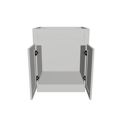 Sink Base Kitchen Cabinet SB27 Milan Pearl 27 in. width 34.5 in. height 24 in. depth