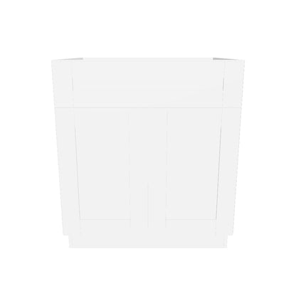 Sink Base Kitchen Cabinet SB30 Alpina White LessCare 30 in. width 34.5 in. height 24 in. depth