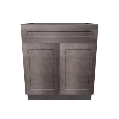 Sink Base Kitchen Cabinet SB30 Milan Slate 30 in. width 34.5 in. height 24 in. depth