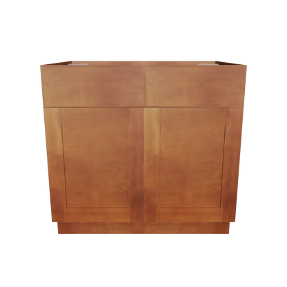 Sink Base Kitchen Cabinet SB36 Newport LessCare 36 in. width 34.5 in. height 24 in. depth