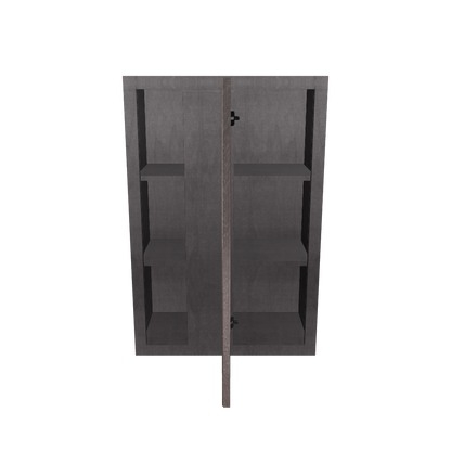 Square Corner Wall Blind Reversible Kitchen Cabinet SC2436 Milan Slate 24 in. width 36 in. height 12 in. depth